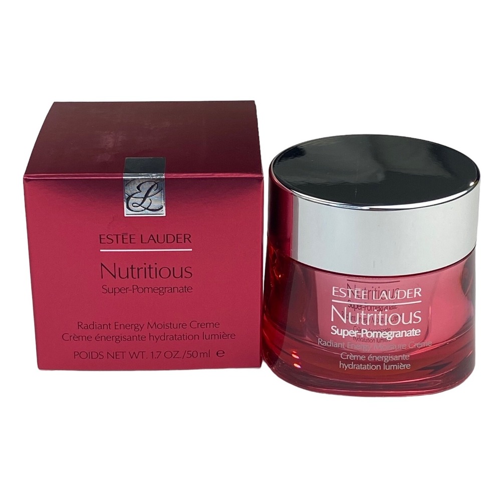 Estee Lauder Nutritious Super Pomegranate Radiant Energy Moisture Creme 1.7oz
